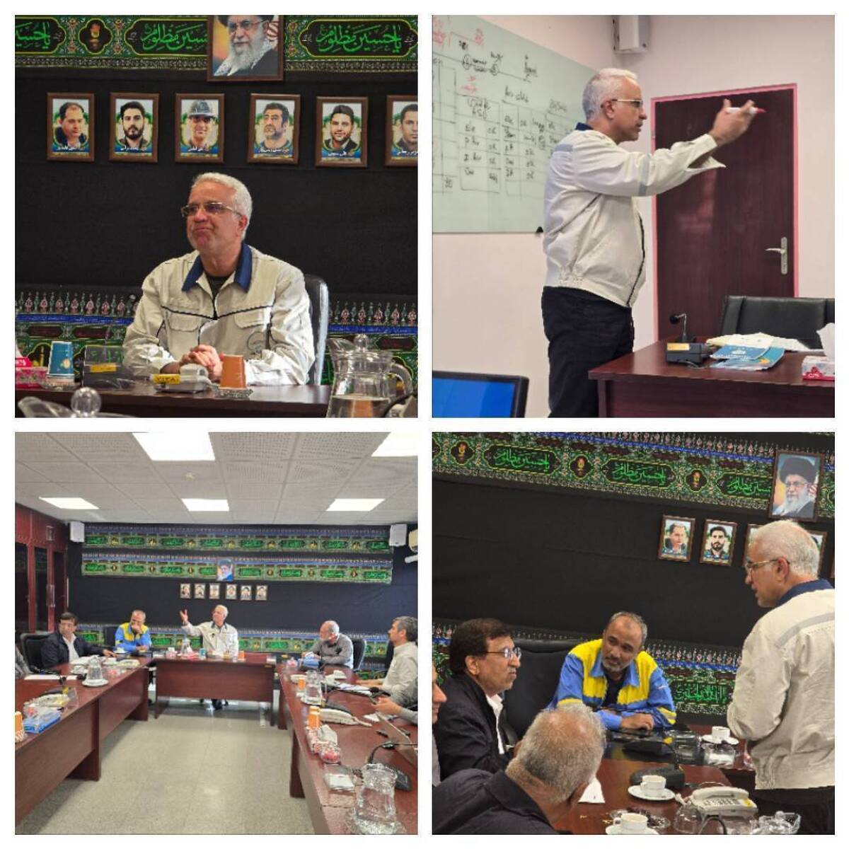 پیگیری مستمر راه اندازی تولید یوتیلیتی در فجر انرژی با حضور مدیران ارشد صنعت پتروشیمی