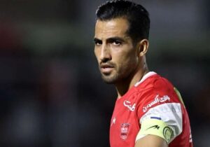 حضور وحید امیری در تمرین پرسپولیس