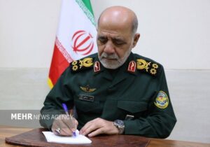 قدردانی فرمانده قرارگاه مرکزی خاتمالانبیا از یکصد شب حضور ملت ایران