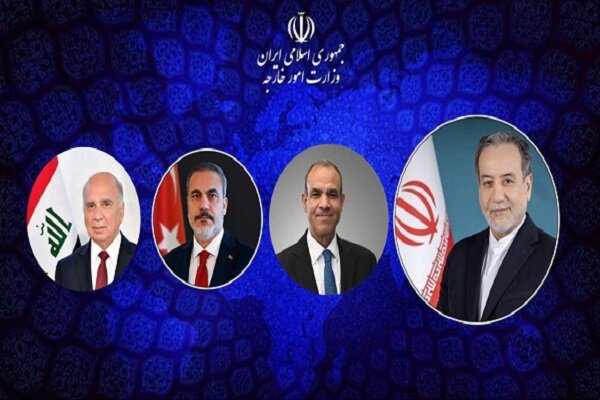 گفتگوی تلفنی عراقچی با وزرای امور خارجه ترکیه، عراق و مصر