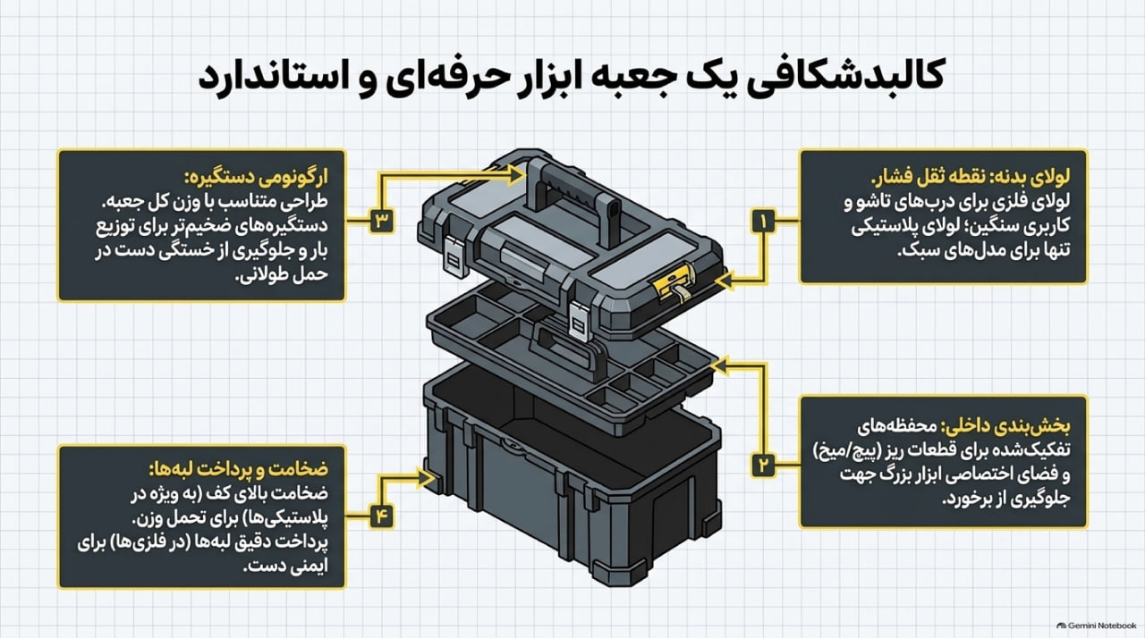 جعبه ابزار پلاستیکی