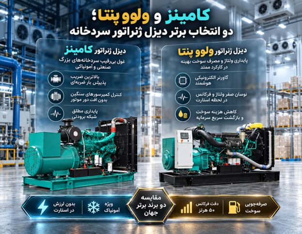 بهترین دیزل ژنراتور برای سردخانه ها معرفی بهترین دیزل ژنراتورها برای سردخانه