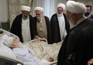 عیادت نمایندگان رهبر انقلاب از آیت‌الله نوری همدانی